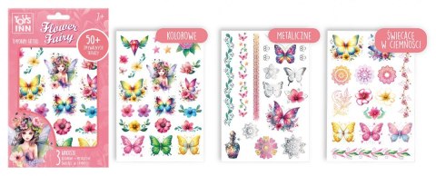 Tatuaże Flower Fairy Bellisa różowy Tatuaże Flower Fairy Bellisa różowy