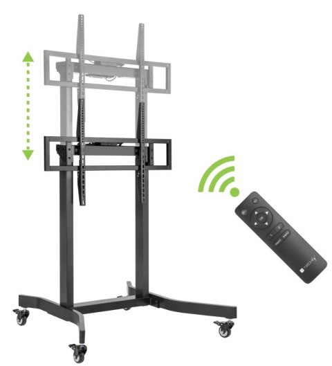 Stojak mobilny 55-100 cali 120kg elektryczny Stojak mobilny 55-100 cali 120kg elektryczny