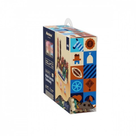 Klocki Mini Waffle Wedel - Mała fabryka czekolady 100 elementów Klocki Mini Waffle Wedel - Mała fabryka czekolady 100 elementów