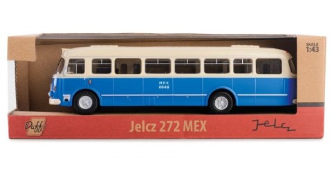 Pojazd PRL Jelcz 272 MEX niebieski Pojazd PRL Jelcz 272 MEX niebieski