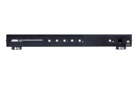 Przełącznik HDMI True 4K 4-portowy z podwójnym wyjściem Przełącznik HDMI True 4K 4-portowy z podwójnym wyjściem