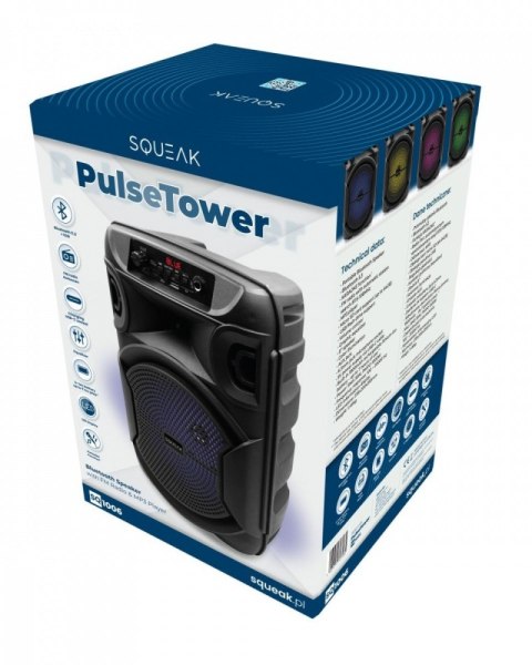 Głośnik Bluetooth 5.3 EDR PulseTower 1000W Funkcja Karaoke SQ1006 Głośnik Bluetooth 5.3 EDR PulseTower 1000W Funkcja Karaoke SQ1006