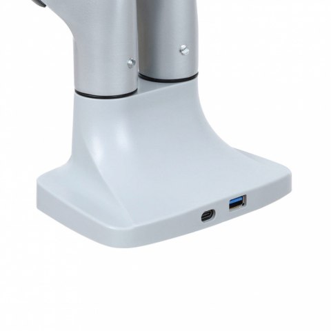Uchwyt biurkowy gazowy do 2 monitorów LED/LCD 17-35" L-36HD 1-15KG 1xUSB-A 1xUSB-C 3.0 Heavy Duty Uchwyt biurkowy gazowy do 2 monitorów LED/LCD 17-35" L-36HD 1-15KG 1xUSB-A 1xUSB-C 3.0 Heavy Duty