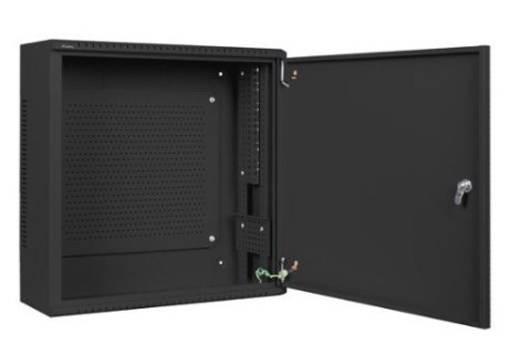 Szafa instalacyjna rack wisząca 19 cali 6U+3U 540x200 niskoprofilowa (złożona) czarna Szafa instalacyjna rack wisząca 19 cali 6U+3U 540x200 niskoprofilowa (złożona) czarna