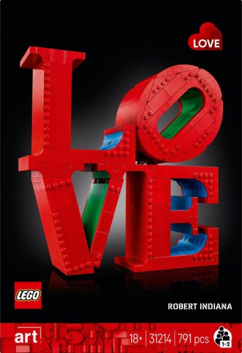 Klocki ART 31214 LOVE Klocki ART 31214 LOVE