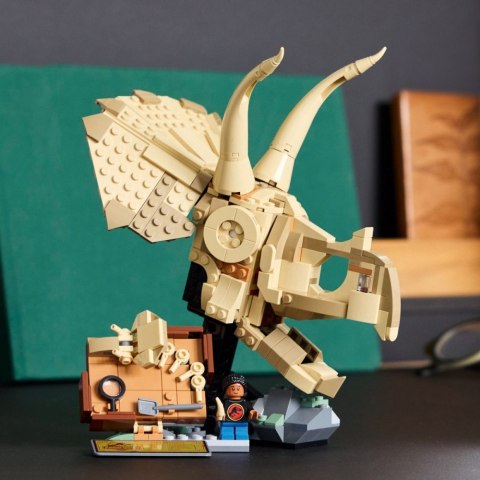Klocki Jurassic World 76969 Szkielety dinozaurów: czaszka triceratopsa Klocki Jurassic World 76969 Szkielety dinozaurów: czaszka triceratopsa