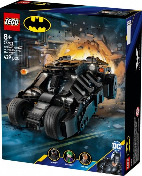 Klocki Super Heroes 76303 Tumbler Batmana kontra Dwie Twarze i Joker Klocki Super Heroes 76303 Tumbler Batmana kontra Dwie Twarze i Joker