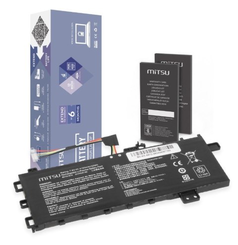 Bateria B21N1818 do Asus Vivobook 15 A512 R512 X512 4150 mAh (32 Wh) 7.6V (7.4V) Bateria B21N1818 do Asus Vivobook 15 A512 R512 X512 4150 mAh (32 Wh) 7.6V (7.4V)