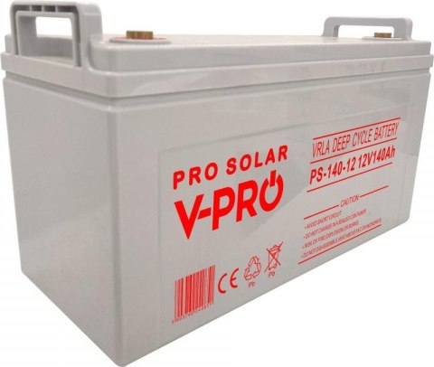 AKUMULATOR VOLT POLSKA DEEP CYCLE VPRO SOLAR 12V 140AH VRLA BEZOBSŁUGOWY AKUMULATOR VOLT POLSKA DEEP CYCLE VPRO SOLAR 12V 140AH VRLA BEZOBSŁUGOWY