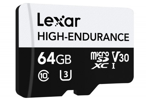 Karta microSD High Endurance 64GB C10 A1 U1 V30 100/35MB/s Karta microSD High Endurance 64GB C10 A1 U1 V30 100/35MB/s