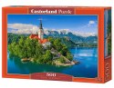 Puzzle 500 elementów Bled Słowenia jezioro