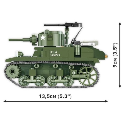 Klocki M3 Stuart 511 klocków Klocki M3 Stuart 511 klocków