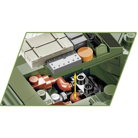 Klocki M3 Stuart 511 klocków Klocki M3 Stuart 511 klocków