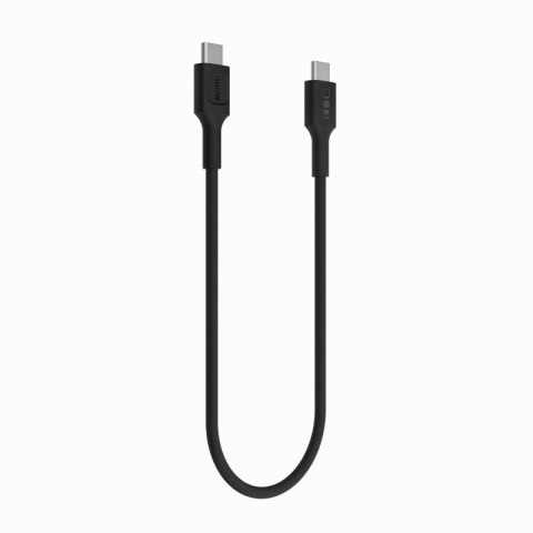 Kabel USB-C-USB-C PowerStream 100W oplot 1,2m czarny Kabel USB-C-USB-C PowerStream 100W oplot 1,2m czarny