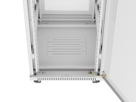 Szafa instalacyjna rack stojąca 19 cali 27U 600x800 drzwi perforowane LCD szara (Flat pack) Szafa instalacyjna rack stojąca 19 cali 27U 600x800 drzwi perforowane LCD szara (Flat pack)