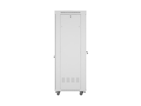 Szafa instalacyjna rack stojąca 19 cali 42U 600x800 drzwi perforowane LCD szara (Flat pack) Szafa instalacyjna rack stojąca 19 cali 42U 600x800 drzwi perforowane LCD szara (Flat pack)