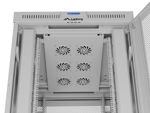 Szafa instalacyjna rack stojąca 19 cali 42U 800x1000 drzwi perforowane LCD szara (Flat pack) Szafa instalacyjna rack stojąca 19 cali 42U 800x1000 drzwi perforowane LCD szara (Flat pack)