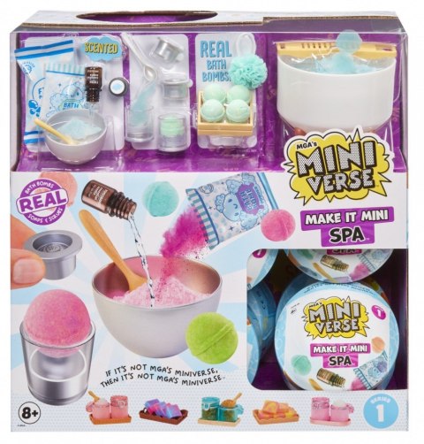 Figurki Miniverse Make It Mini Spa Display 15 sztuk Figurki Miniverse Make It Mini Spa Display 15 sztuk