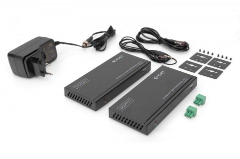 Przedłużacz / Extender HDMI HDBaseT 150m kat.5e/6/74K 60Hz PoC (Power over Cable) IR audio (zestaw) Przedłużacz / Extender HDMI HDBaseT 150m kat.5e/6/74K 60Hz PoC (Power over Cable) IR audio (zestaw)
