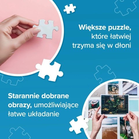 Puzzle 300 elementów EasyPiece Owady na łące; dla seniora Puzzle 300 elementów EasyPiece Owady na łące; dla seniora