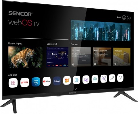 Telewizor 32 cale Smart webOS LG 12/240V SLE 32S830WB Wi-Fi BT5.0 Telewizor 32 cale Smart webOS LG 12/240V SLE 32S830WB Wi-Fi BT5.0