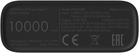 Powerbank Xiaomi Mi Power Bank 3 10000mAh Ultra Compact Powerbank Xiaomi Mi Power Bank 3 10000mAh Ultra Compact