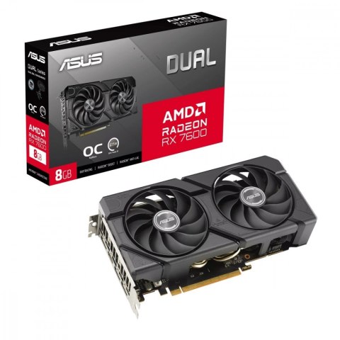 Karta graficzna Dual Radeon RX 7600 EVO OC Edition 8GB GDDR6 Karta graficzna Dual Radeon RX 7600 EVO OC Edition 8GB GDDR6