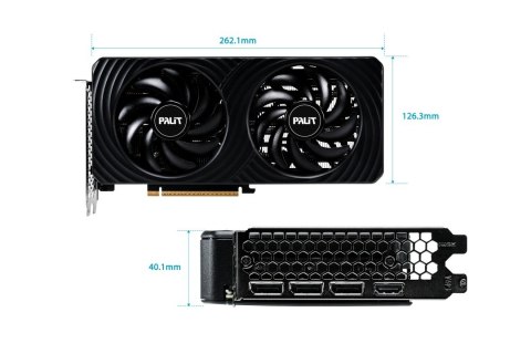 Karta graficzna GeForce RTX 5060 TI DUAL 8GB GDDR7 128bit 3DP/HDMI Karta graficzna GeForce RTX 5060 TI DUAL 8GB GDDR7 128bit 3DP/HDMI