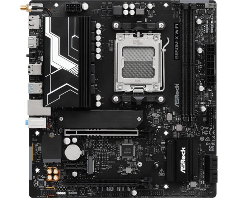 Płyta główna B850M-X WIFI R2.0 AM5 2DDR5 M.2 USBC mATX Płyta główna B850M-X WIFI R2.0 AM5 2DDR5 M.2 USBC mATX