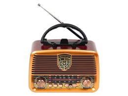Radio przenośne analogowe RA10 AM/FM solarne