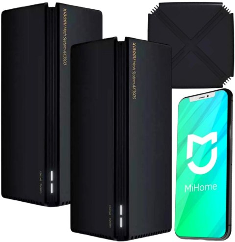 Router Xiaomi Mesh System AX3000 (2-pack) Router Xiaomi Mesh System AX3000 (2-pack)