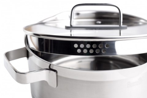 Garnek z pokrywką 26 cm Mistral 4,5 L BR-7351 Garnek z pokrywką 26 cm Mistral 4,5 L BR-7351