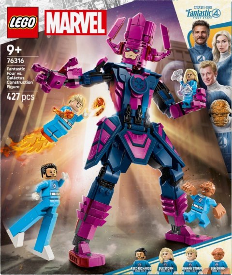 Klocki Super Heroes 76316 Figurka Fantastycznej Czwórki kontra Galactus Klocki Super Heroes 76316 Figurka Fantastycznej Czwórki kontra Galactus