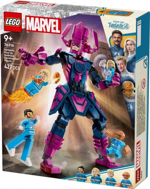 Klocki Super Heroes 76316 Figurka Fantastycznej Czwórki kontra Galactus Klocki Super Heroes 76316 Figurka Fantastycznej Czwórki kontra Galactus