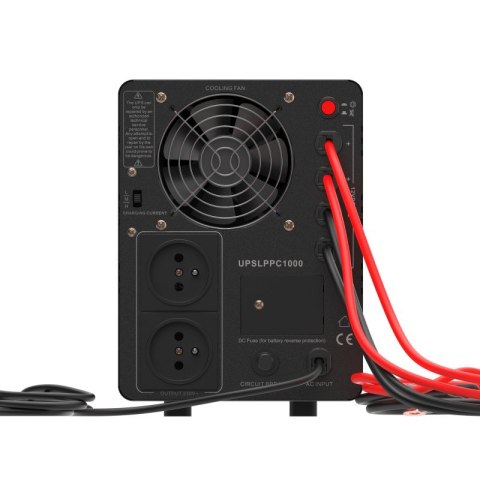 Zasilacz awaryjny UPS AVR PowerCore 1000W/1500VA 12VDC Zasilacz awaryjny UPS AVR PowerCore 1000W/1500VA 12VDC