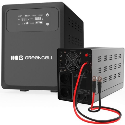 Zasilacz awaryjny UPS AVR PowerCore 500W/800VA 12VDC Zasilacz awaryjny UPS AVR PowerCore 500W/800VA 12VDC