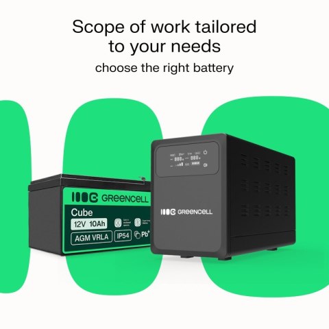 Zasilacz awaryjny UPS AVR PowerCore 500W/800VA 12VDC Zasilacz awaryjny UPS AVR PowerCore 500W/800VA 12VDC