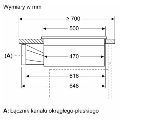 Płyta indukcyjna z wbudowanym wyciągiem PVS611B16E Płyta indukcyjna z wbudowanym wyciągiem PVS611B16E