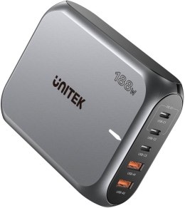 Unitek Szybka ładowarka sieciowa 2xUSB-A 3xUSB-C GAN 188W