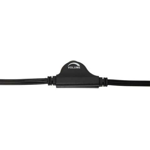 Słuchawki stereo z mikrofonem i regulacją głośności EH102 Słuchawki stereo z mikrofonem i regulacją głośności EH102