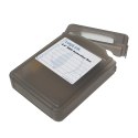 Pudełko ochronne do HDD 3.5 cala Czarne Pudełko ochronne do HDD 3.5 cala Czarne