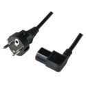 Kabel zasilający Schuko męski do C13 żeński, 3m Kabel zasilający Schuko męski do C13 żeński, 3m