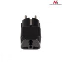 Adapter gniazdo UK na wtyk EU uniwersalny MCE155 Czarny Adapter gniazdo UK na wtyk EU uniwersalny MCE155 Czarny