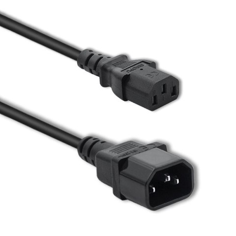 Kabel zasilający do UPS | C13/C14 | 3m