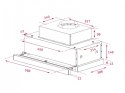 Okap teleskopowy CNL 6815 Plus Okap teleskopowy CNL 6815 Plus