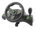 Kierownica PS3/PC USB NITRO czarno-zielona Kierownica PS3/PC USB NITRO czarno-zielona