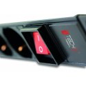 Listwa zasilająca Rack 19 cali do UPS 12 gniazd, 2m czarna, 250V/16A Listwa zasilająca Rack 19 cali do UPS 12 gniazd, 2m czarna, 250V/16A