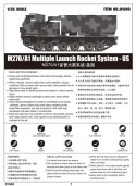 Model plastikowy M270/A1 Multiple Launch Rocket System Model plastikowy M270/A1 Multiple Launch Rocket System
