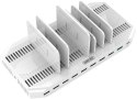 Stacja ładująca 10 x USB 160 W, QC3.0, USB-C, Y-2190 Stacja ładująca 10 x USB 160 W, QC3.0, USB-C, Y-2190