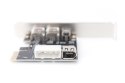 Karta (Kontroler) Firewire (400) PCI Exp., 2xZew. 1xZew.(Mini) IEEE1394a 6pin+Mini,Low Profile,VT6308P Karta (Kontroler) Firewire (400) PCI Exp., 2xZew. 1xZew.(Mini) IEEE1394a 6pin+Mini,Low Profile,VT6308P